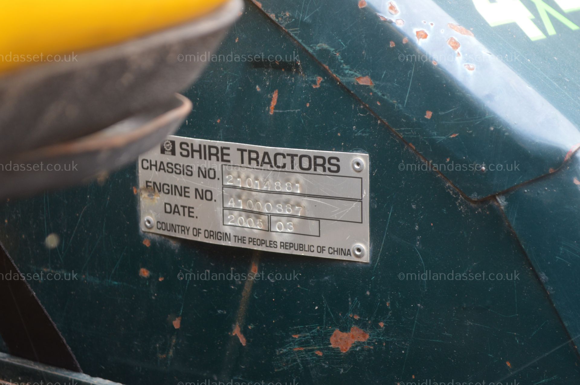 2005 SHIRE FOAL COMPACT TRACTOR - Image 9 of 9