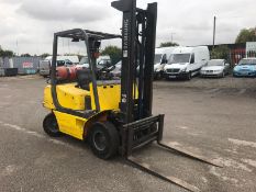 UNKNOWN YEAR 2.2T SAMSUNG LPG FORKLIFT WITH SIDE SHIFT, GAS BOTTLE NOT INCLUDED *PLUS VAT*
