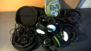 SELECTION FROM HEADPHONES   FAULTY RETURNS COLLECTION FROM MARKHAM MOOR