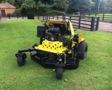 GREAT DANE ZERO TURN STAND ON LAWN MOWER - ROAD REGISTERED
