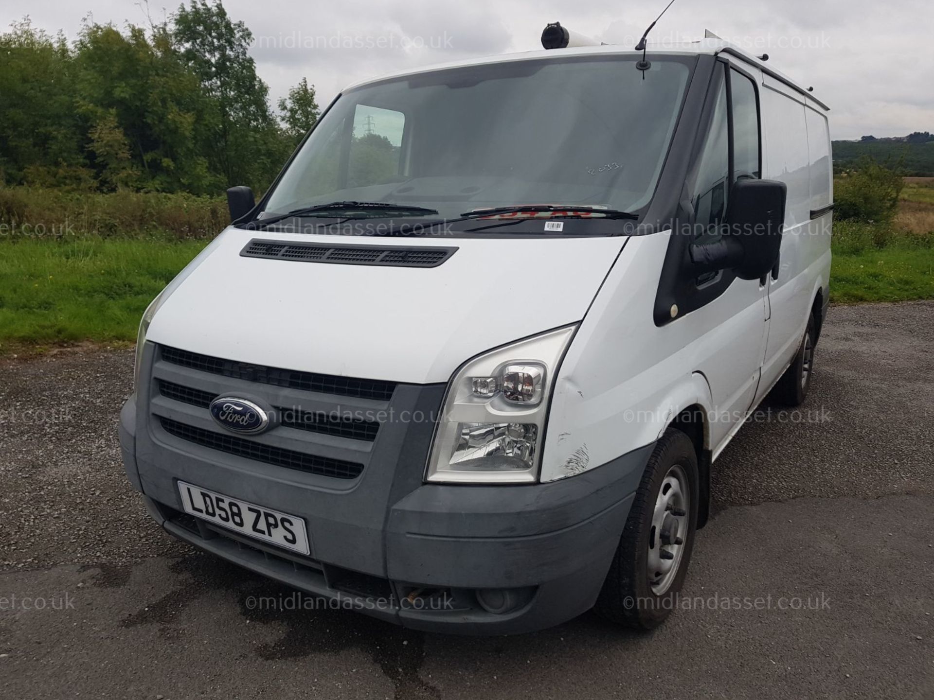 2009/58 REG FORD TRANSIT 85 T300S FWD PANEL VAN ONE OWNER EX BT - Image 2 of 7