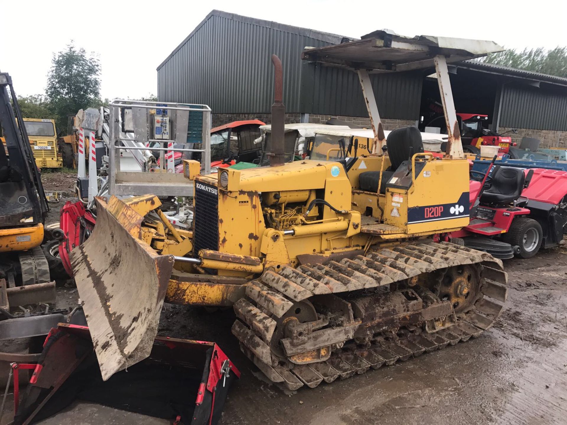 KOMATSU D20P TRACKED DOZER CRAWLER TRACTOR *PLUS VAT*