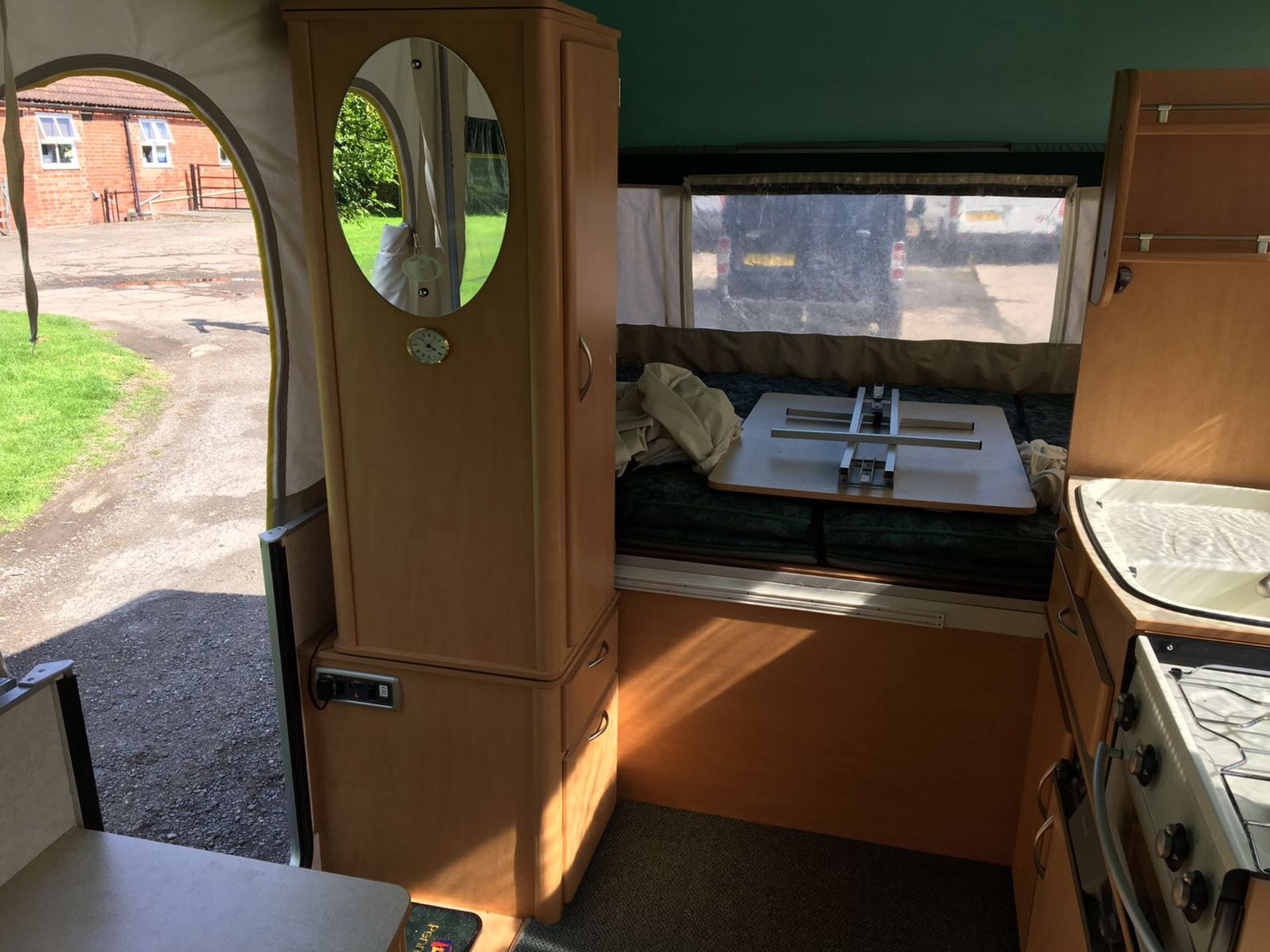 2005 PENNINE PULLMAN 535 FOLDING CAMPER / CARAVAN SINGLE AXLE 6 BERTH *NO VAT* - Image 9 of 10