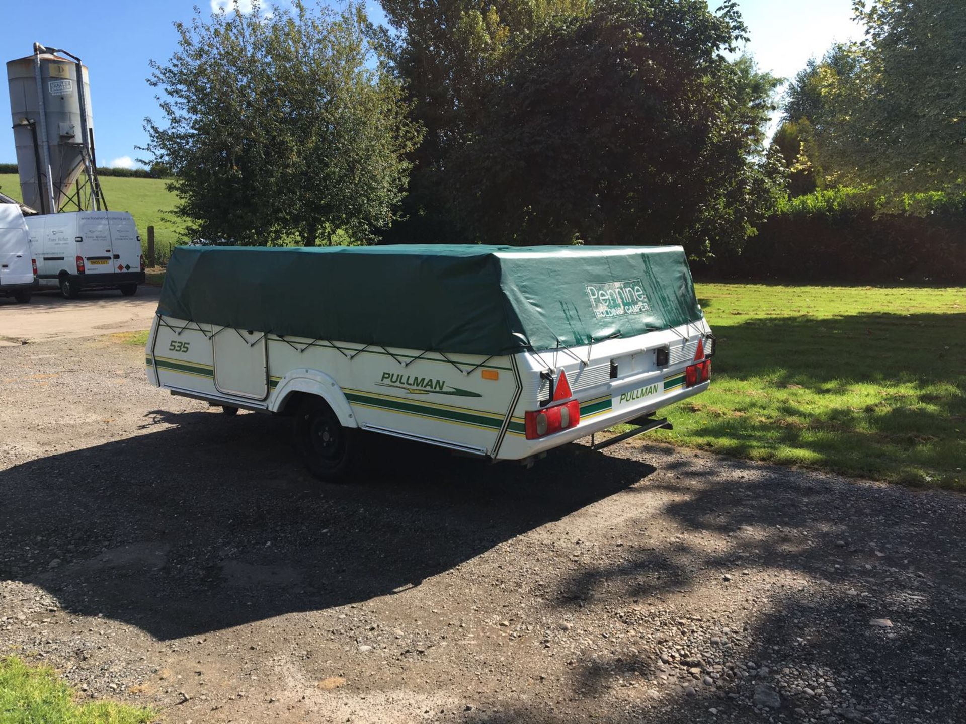 2005 PENNINE PULLMAN 535 FOLDING CAMPER / CARAVAN SINGLE AXLE 6 BERTH *NO VAT* - Image 2 of 10