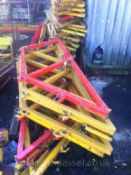 PAIR OF LOADING BAY GATES -- SHOULD LAST A LIFETIME UPTO 26 PAIRS AVAILABLE   *NO VAT*
