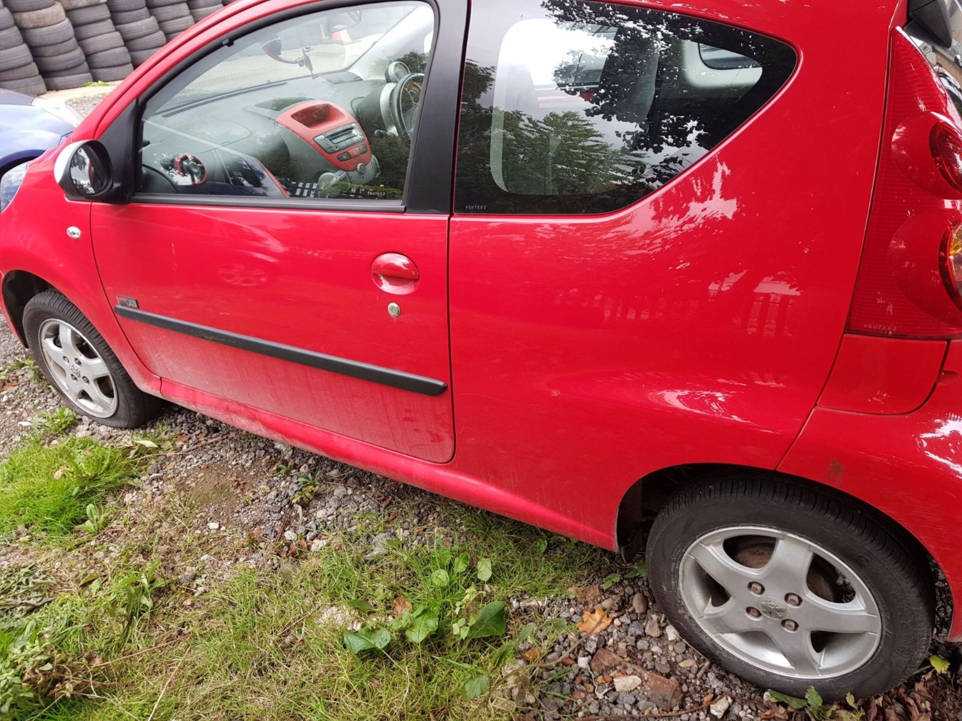 2007/07 REG PEUGEOT 107 SPORT XS, SHOWING 2 FORMER KEEPERS *NO VAT* - Image 5 of 10