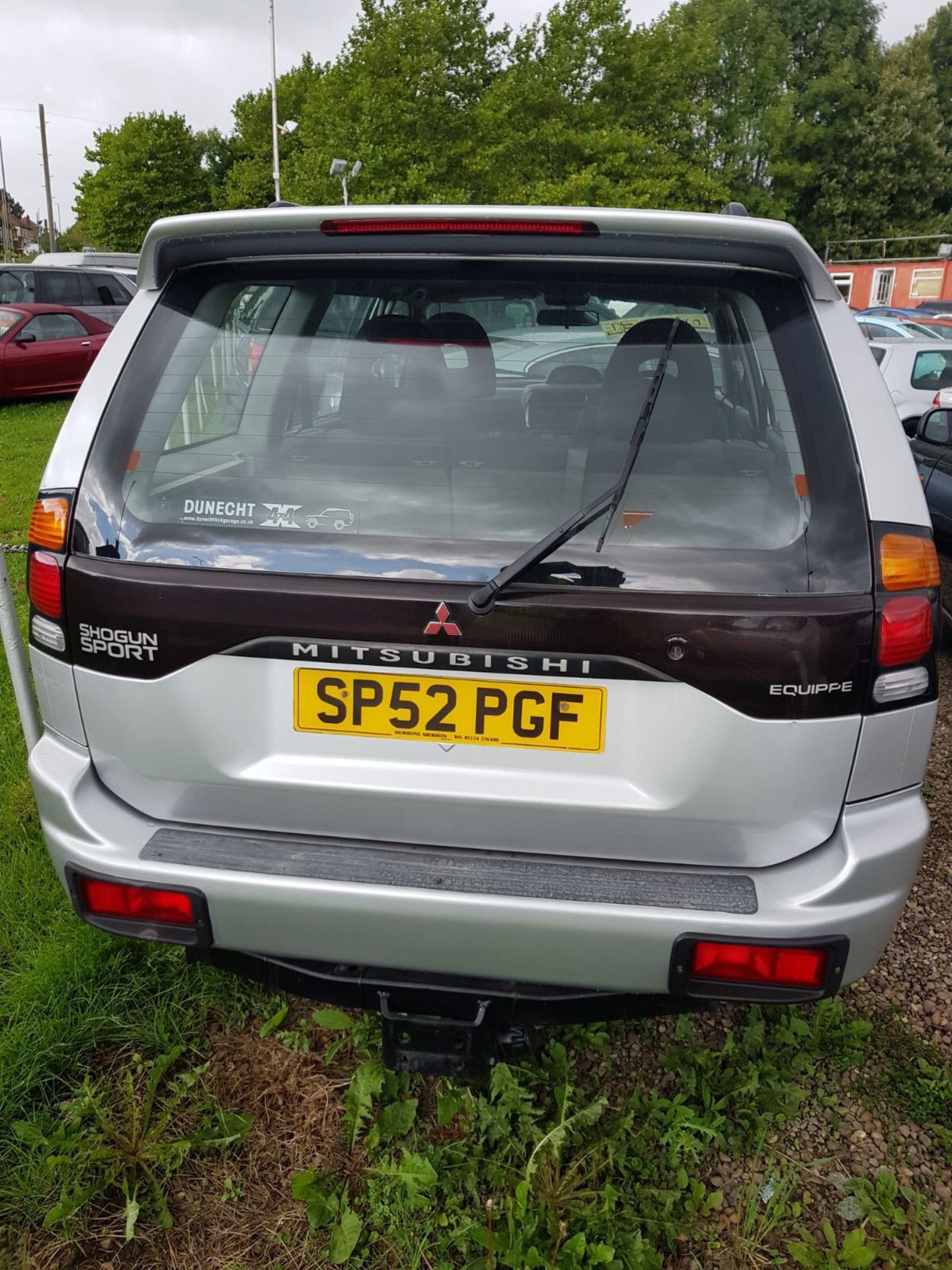 2002/52 REG SILVER MITSUBISHI SHOGUN SPORT EQUIPPE 2.5 TURBO DIESEL *NO VAT* - Image 3 of 12