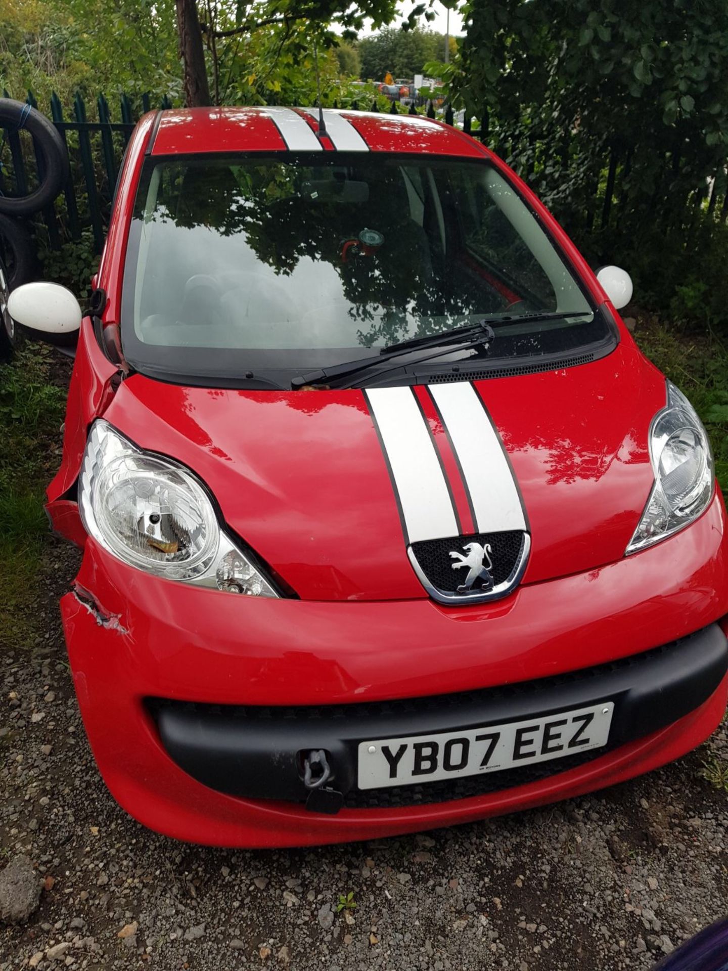 2007/07 REG PEUGEOT 107 SPORT XS, SHOWING 2 FORMER KEEPERS *NO VAT* - Image 10 of 10