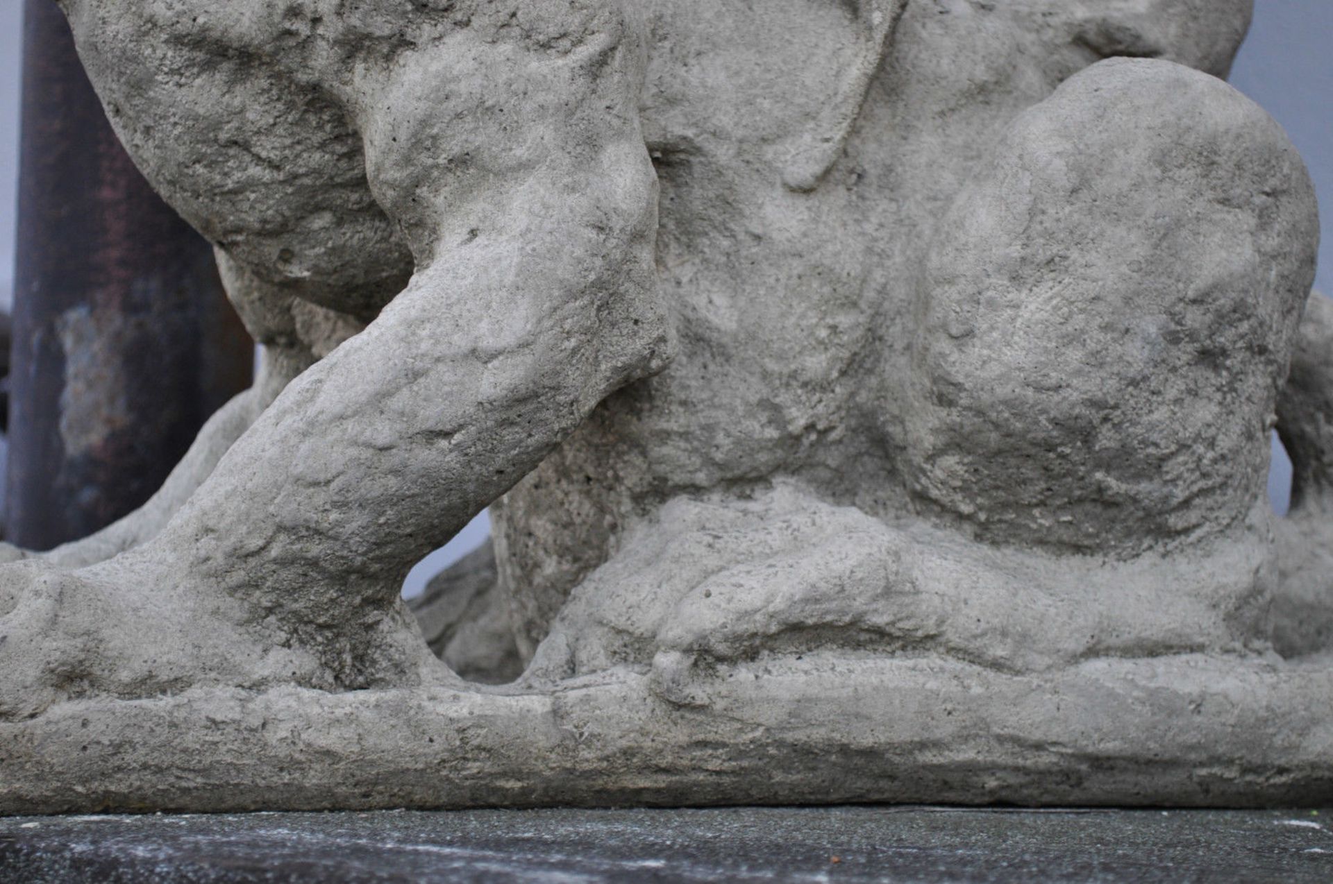 A Pair of Stone Gargoyles Sitting Stone Gargoyles stone dragon pair     A Pair of Stone Gargoyles ( - Image 6 of 7