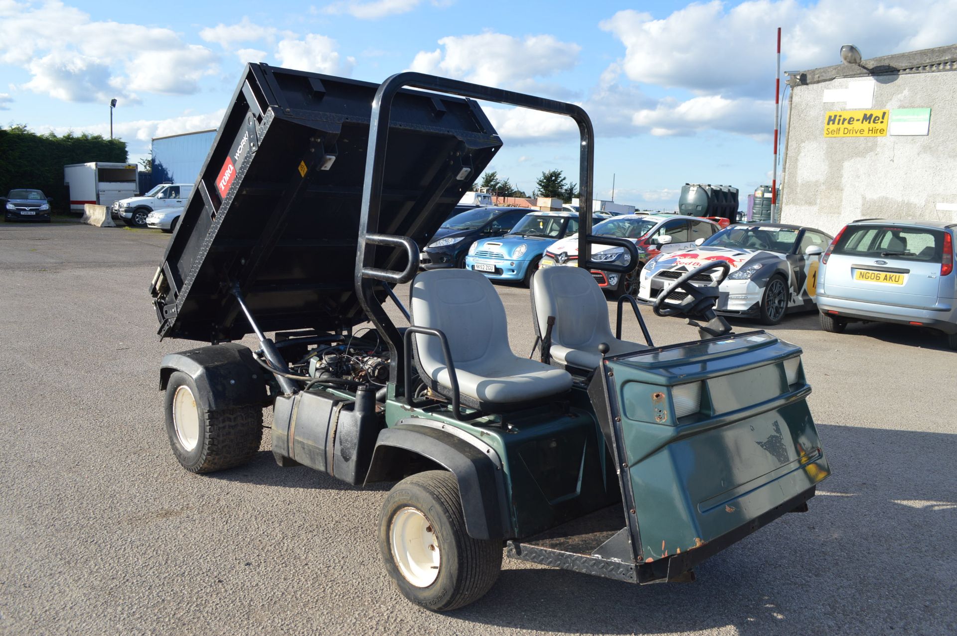 TORO WORKMAN TIPPER 3 CYLINDER PETROL ENGINE, 468 HOURS *PLUS VAT*