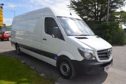 2014/64 REG MERCEDES-BENZ SPRINTER 313 CDI, SHOWING 1 OWNER + BULGARIAN COTTAGE + CARS, VANS, PLANT & WATCHES COPPER ENDING 7PM TUESDAY