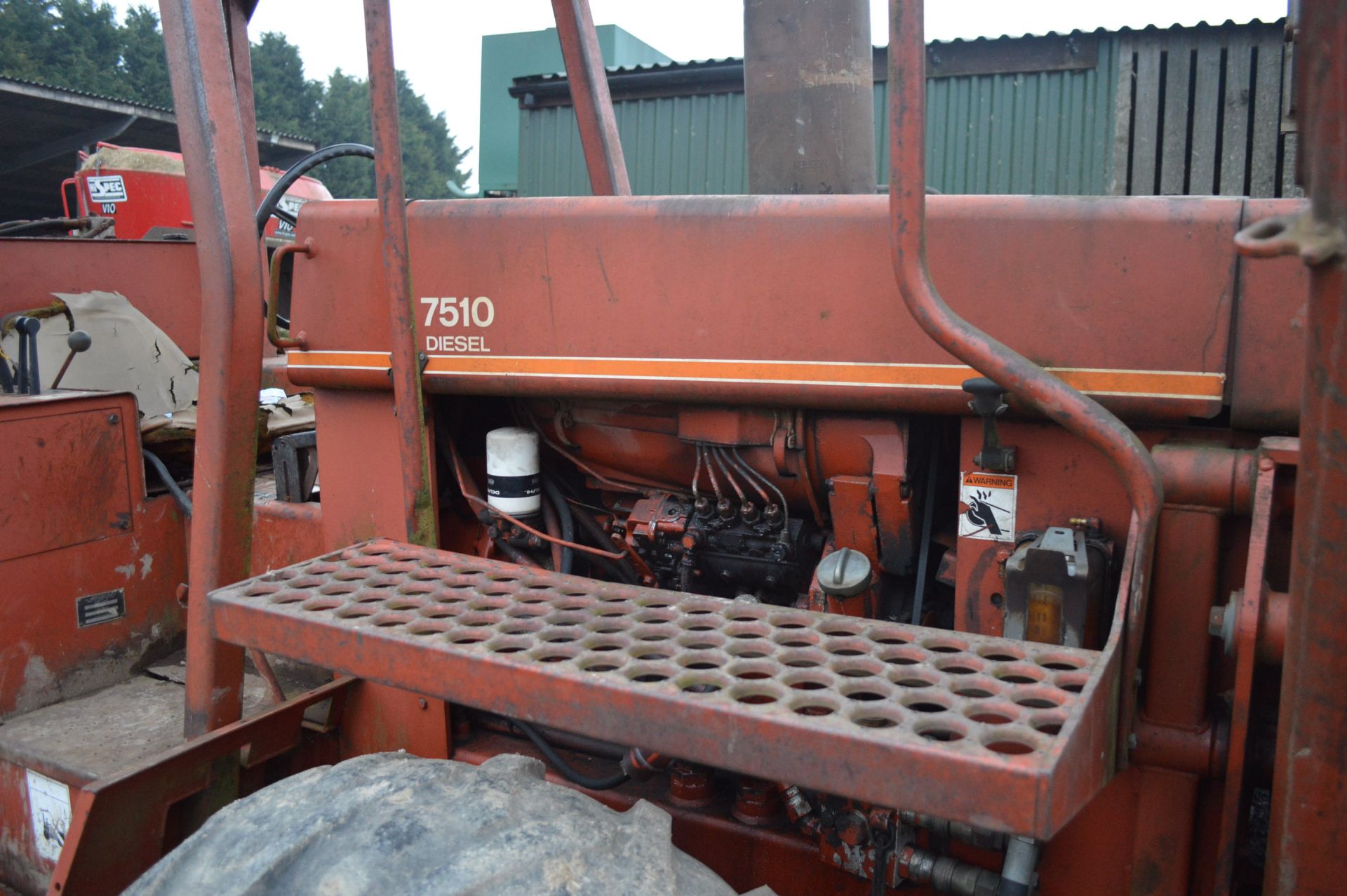 DS - DITCHWITCH 7510 DIESEL WITH BACK ACTOR *PLUS VAT*   BACK ACTOR TRENCHER MOLE PLOUGH  ALL - Image 5 of 14