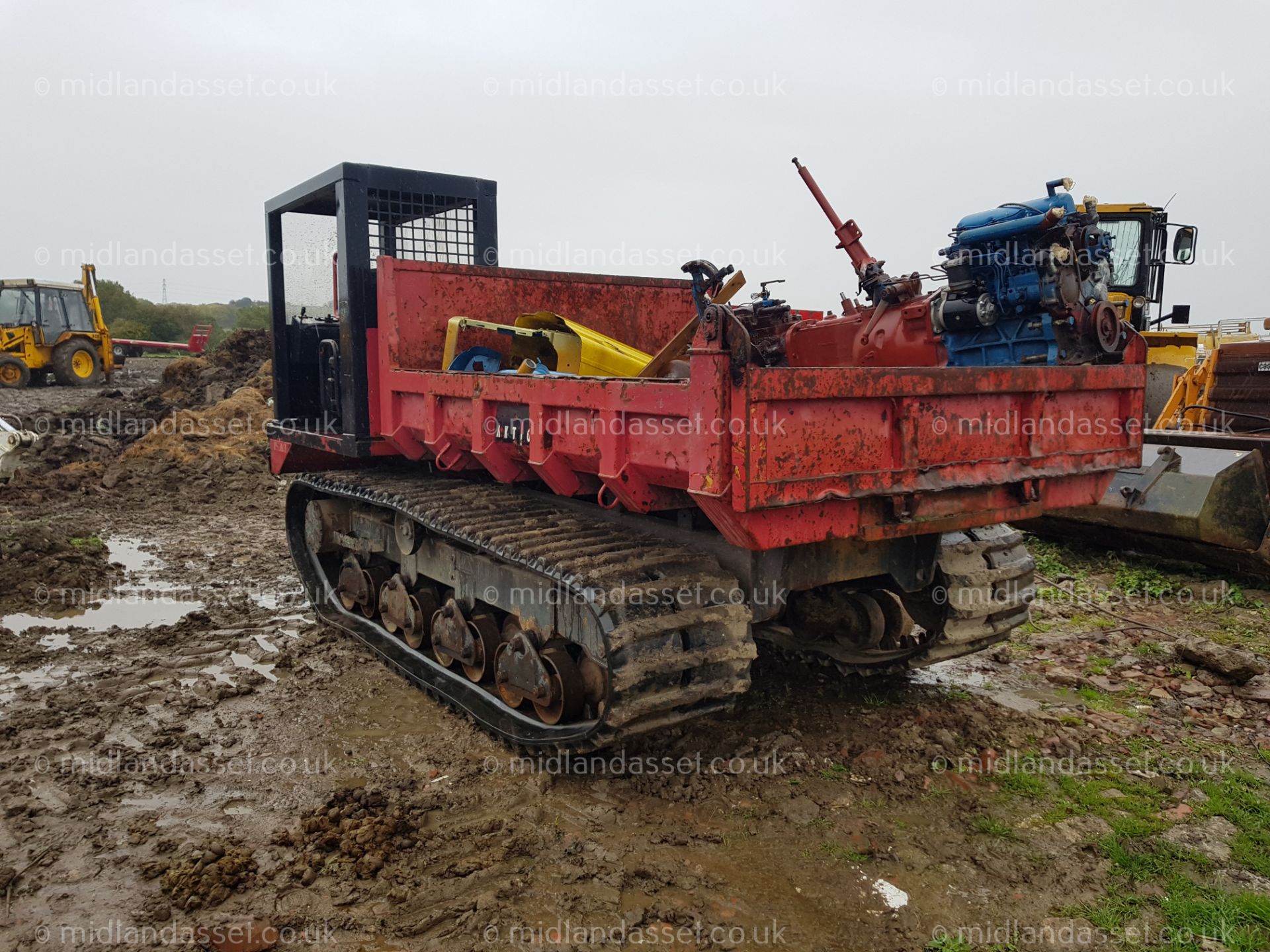 MITSUBISHI ACTIO RUBBER TRACKED DUMPER - Image 5 of 11