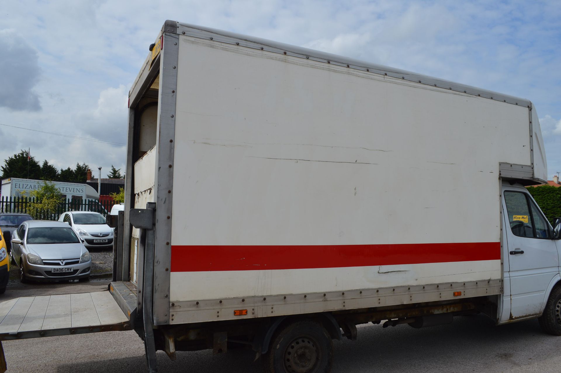 MERCEDES SPRINTER REAR BOX BODY / SHELL - WITH TAIL LIFT *NO VAT* - Image 7 of 12