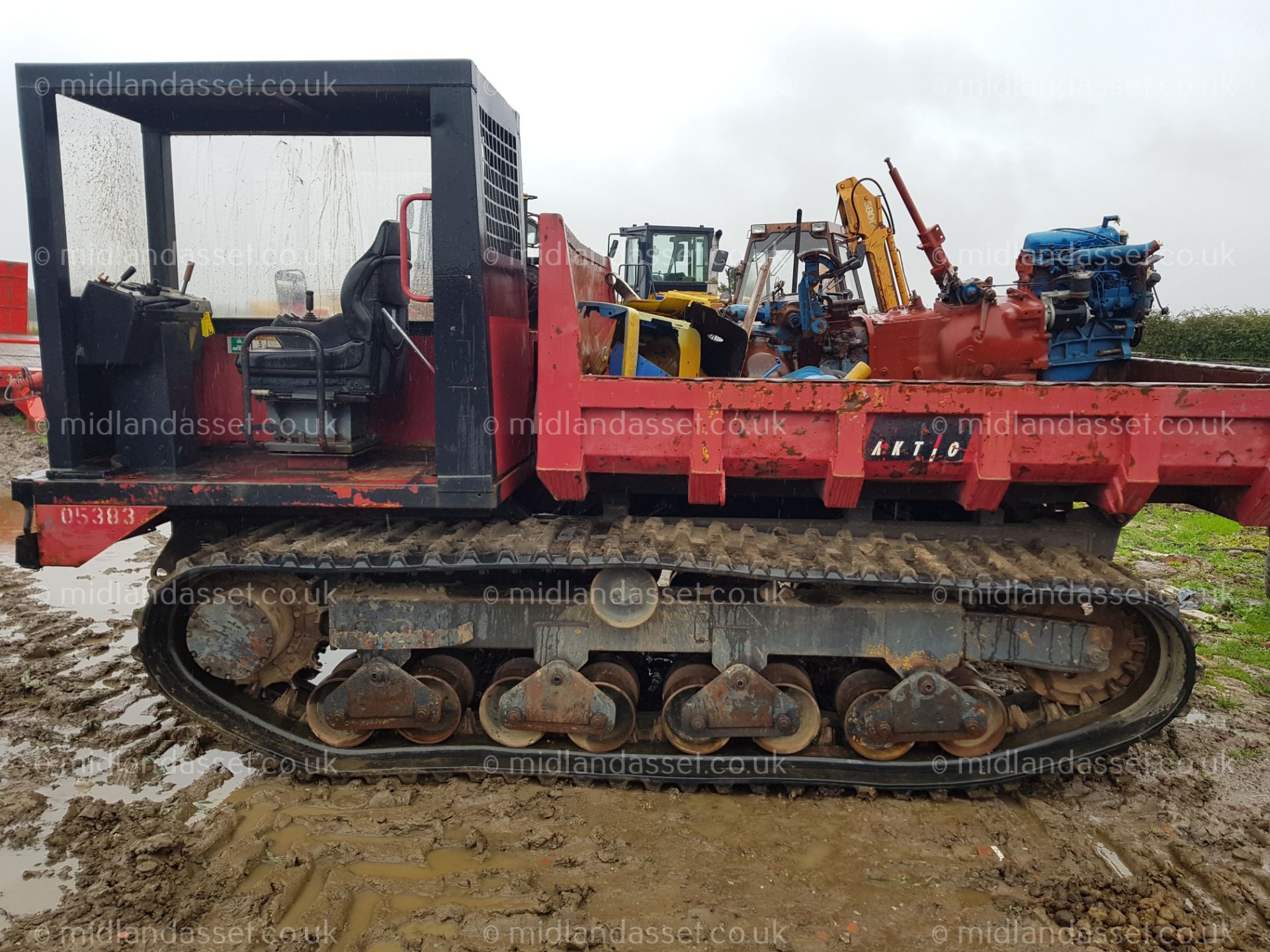 MITSUBISHI ACTIO RUBBER TRACKED DUMPER - Image 4 of 11