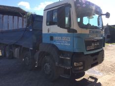 2009/09 REG MAN TGS AUTOMATIC EIGHT WHEEL DIESEL STEEL BODY TIPPER *PLUS VAT*