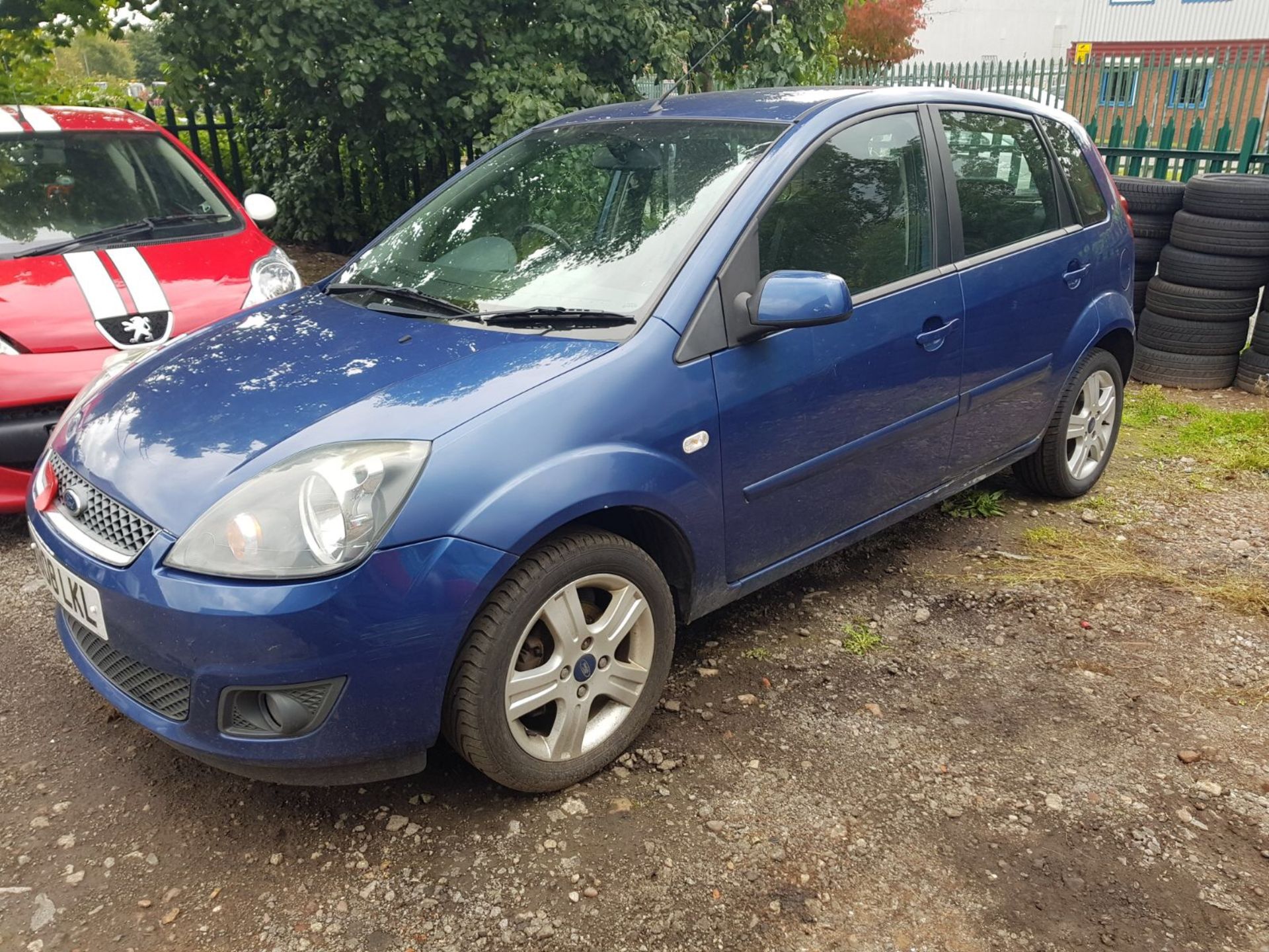 2008/08 REG FORD FIESTA ZETEC CLIMATE TDCI, SHOWING 1 FORMER KEEPER *NO VAT* - Image 3 of 7