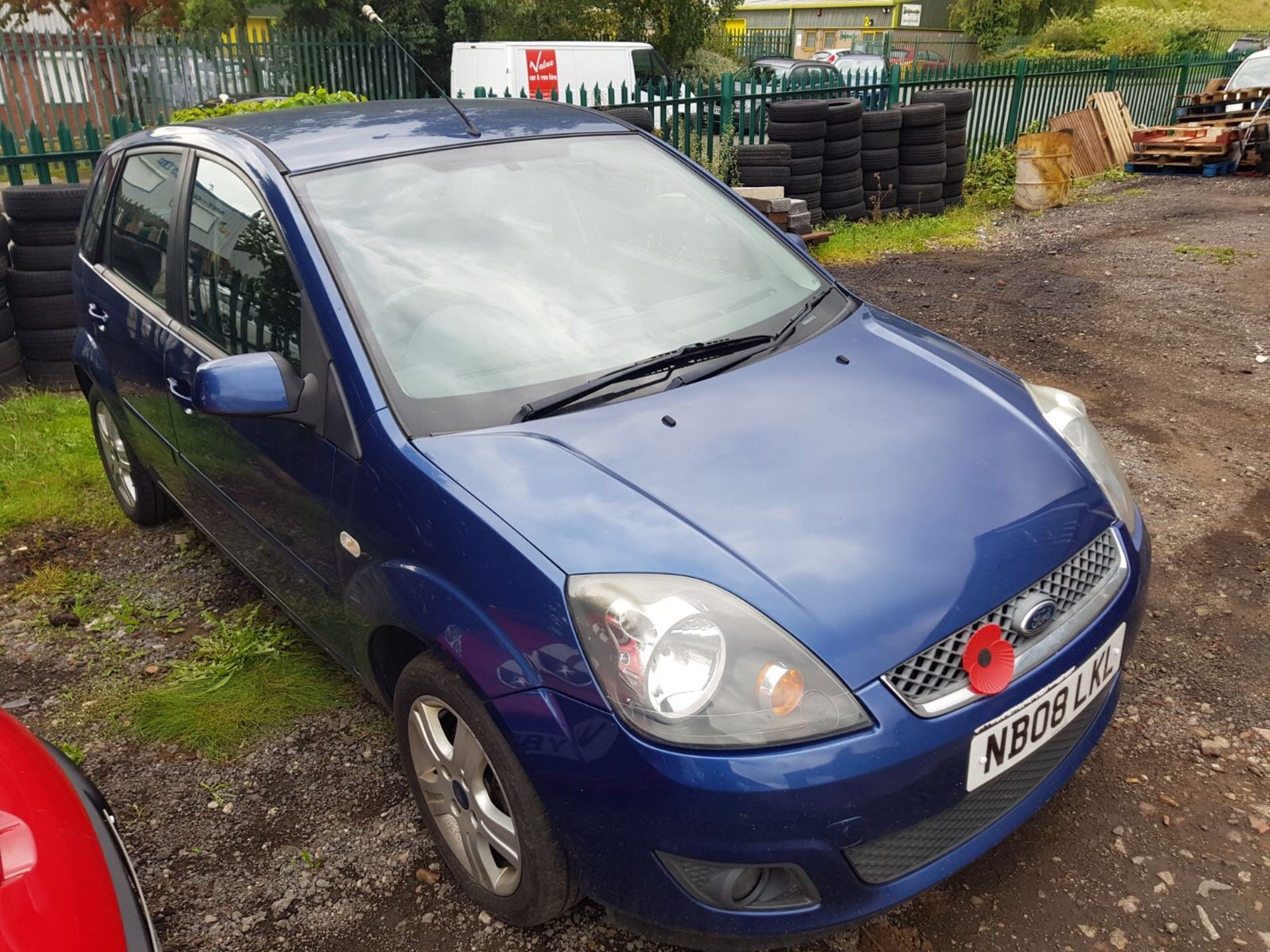 2008/08 REG FORD FIESTA ZETEC CLIMATE TDCI, SHOWING 1 FORMER KEEPER *NO VAT*