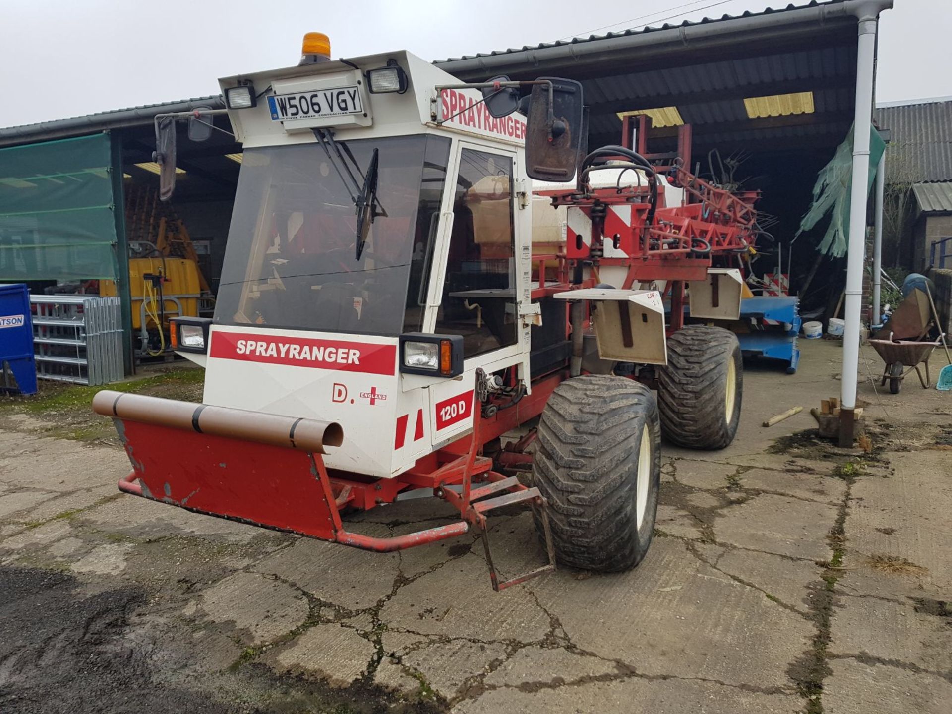 2000/W REG ALANCO SPRAYRANGER CROP SPRAYER 24M. ENGINE SERVICE HISTORY PRESENT *PLUS VAT* - Image 2 of 20