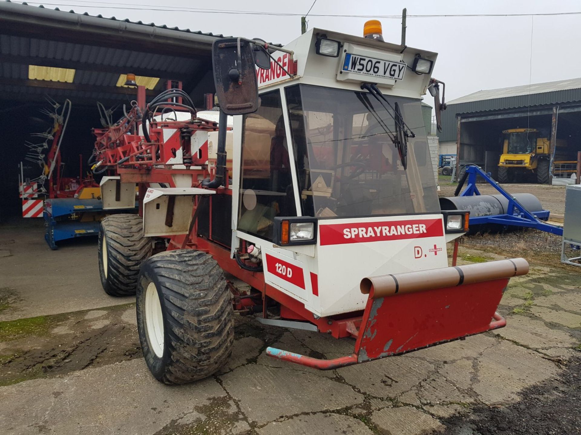 2000/W REG ALANCO SPRAYRANGER CROP SPRAYER 24M. ENGINE SERVICE HISTORY PRESENT *PLUS VAT*