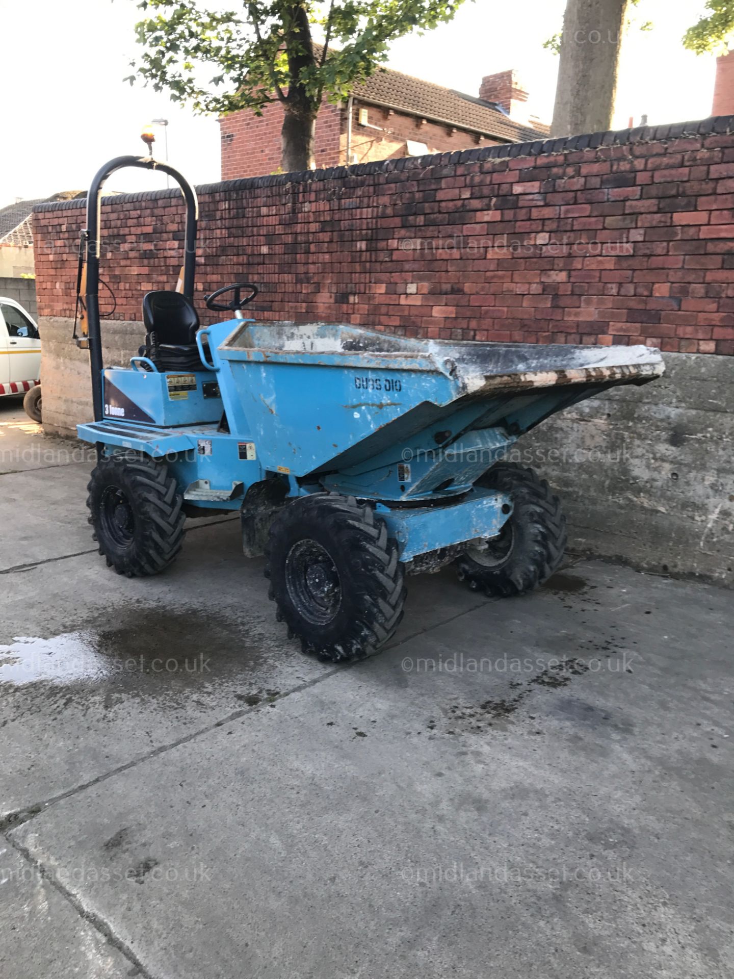 2008 THWAITES 3 TONNE SWIVEL SKIP DUMPER - Image 6 of 8