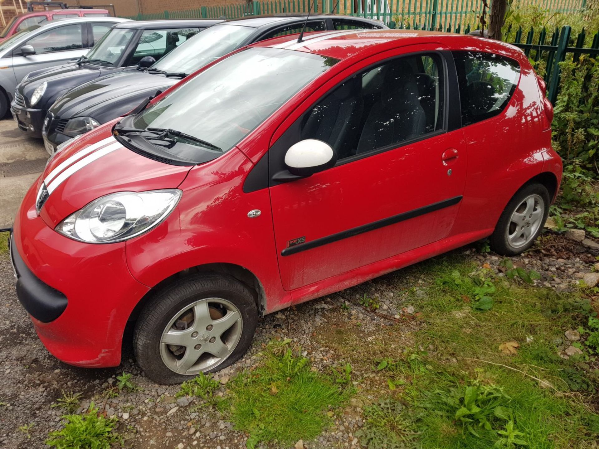 2007/07 REG PEUGEOT 107 SPORT XS, SHOWING 2 FORMER KEEPERS *NO VAT* - Image 3 of 7