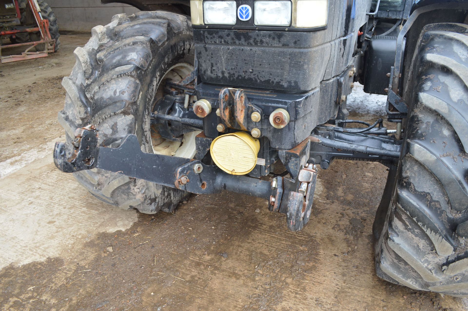 2005/55 REG NEW HOLLAND TM155 DIESEL TRACTOR, SHOWING 2 FORMER KEEPERS *PLUS VAT* - Image 3 of 16