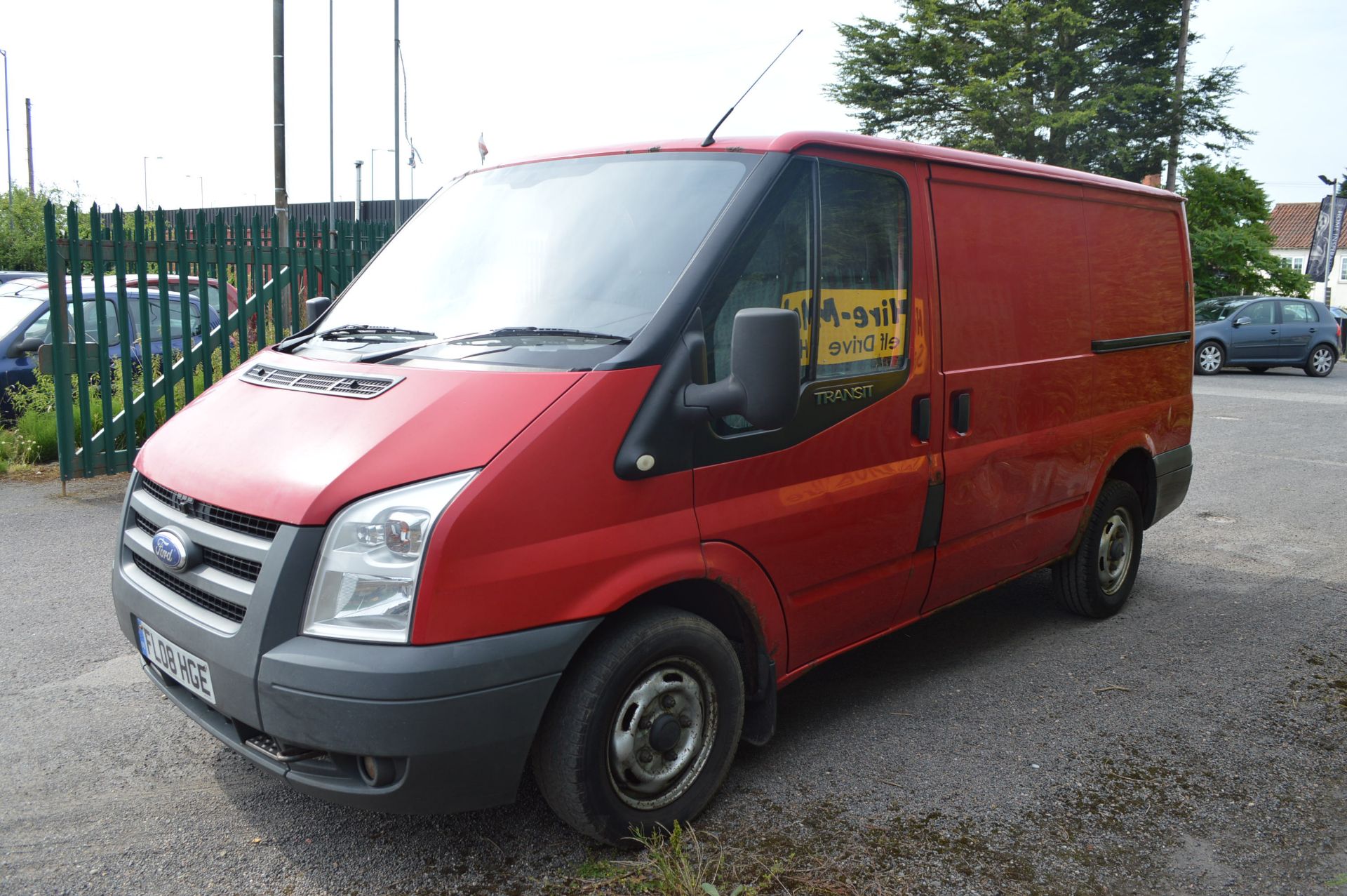 2008/08 REG FORD TRANSIT 85 T280S FWD, SHOWING 1 FORMER KEEPER *PLUS VAT* - Image 3 of 15