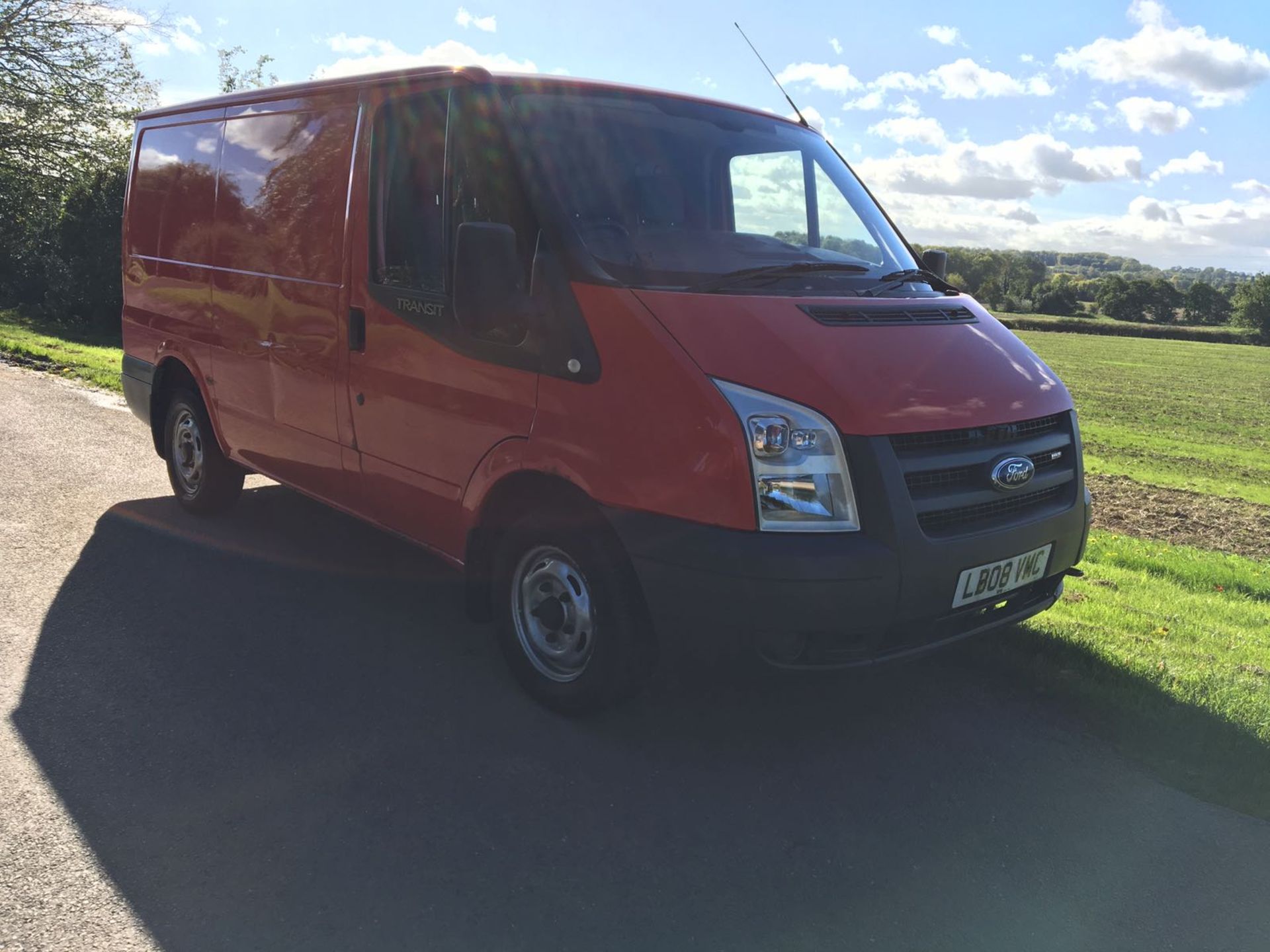 2008/08 REG FORD TRANSIT 85 T260S FWD, SHOWING 1 OWNER, ROYAL MAIL *NO VAT* - Image 11 of 12