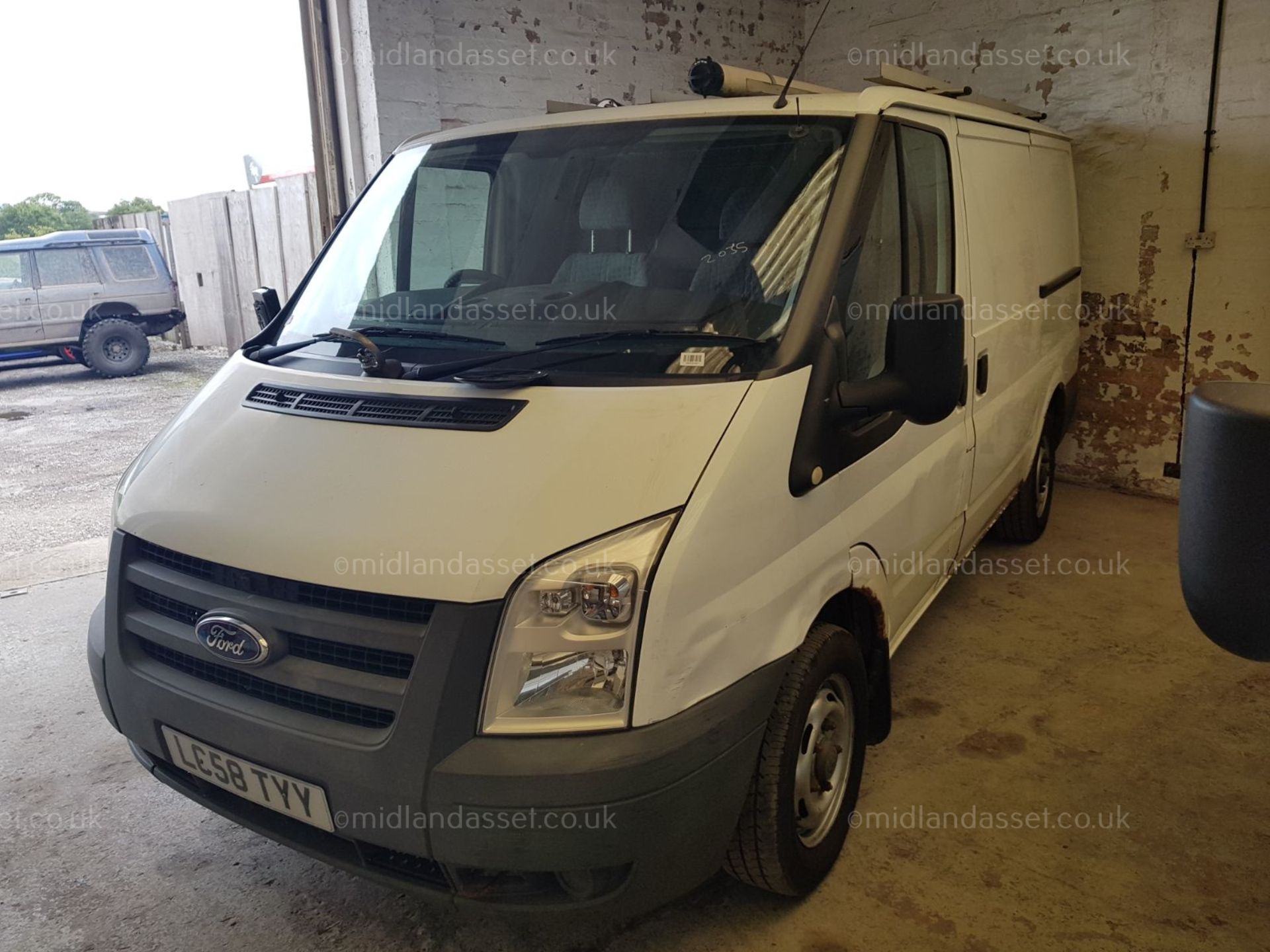 2008/58 REG FORD TRANSIT 85 T300S FWD PANEL VAN ONE OWNER EX BT - Image 2 of 6