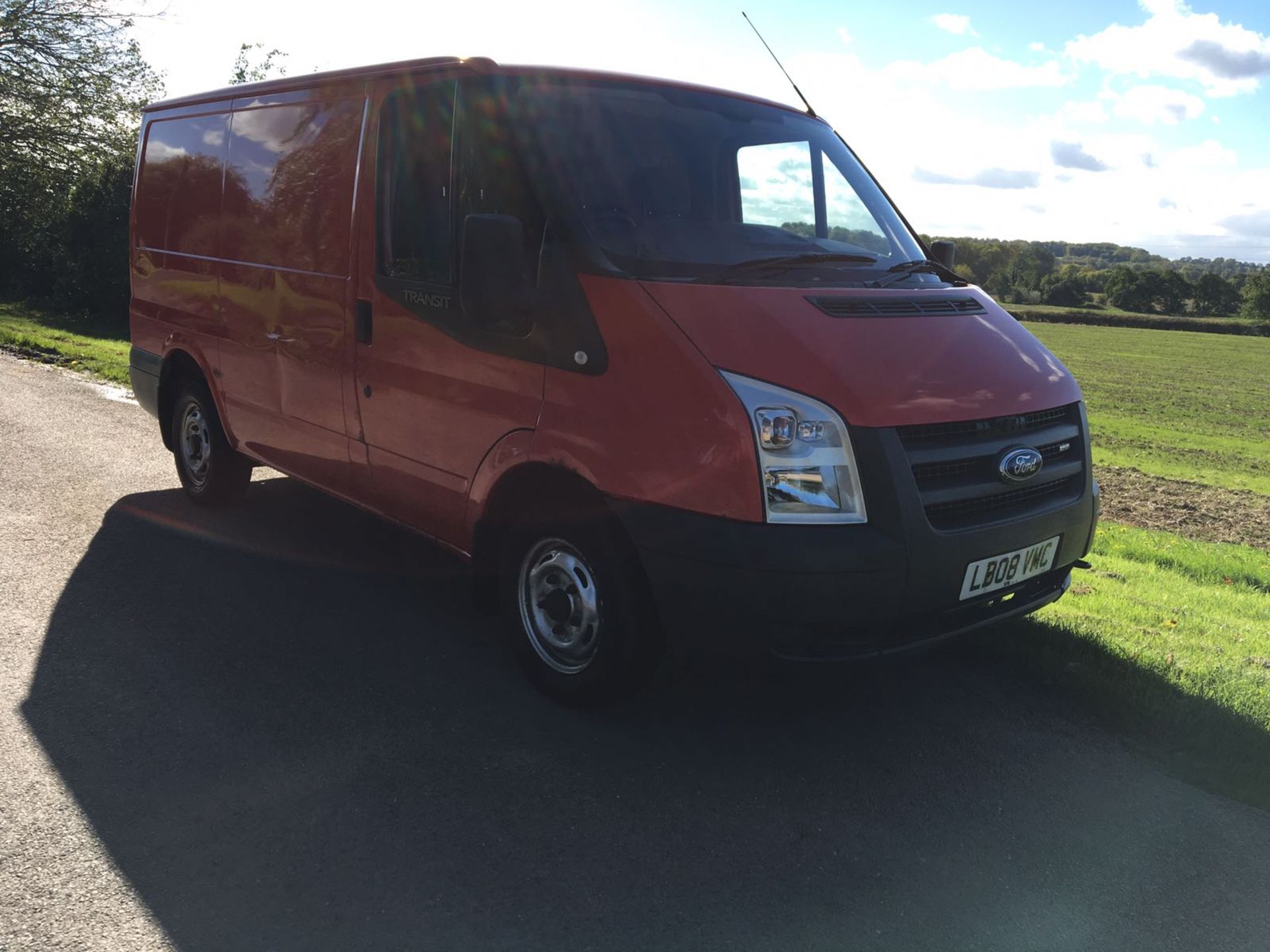 2008/08 REG FORD TRANSIT 85 T260S FWD, SHOWING 1 OWNER, ROYAL MAIL *NO VAT*