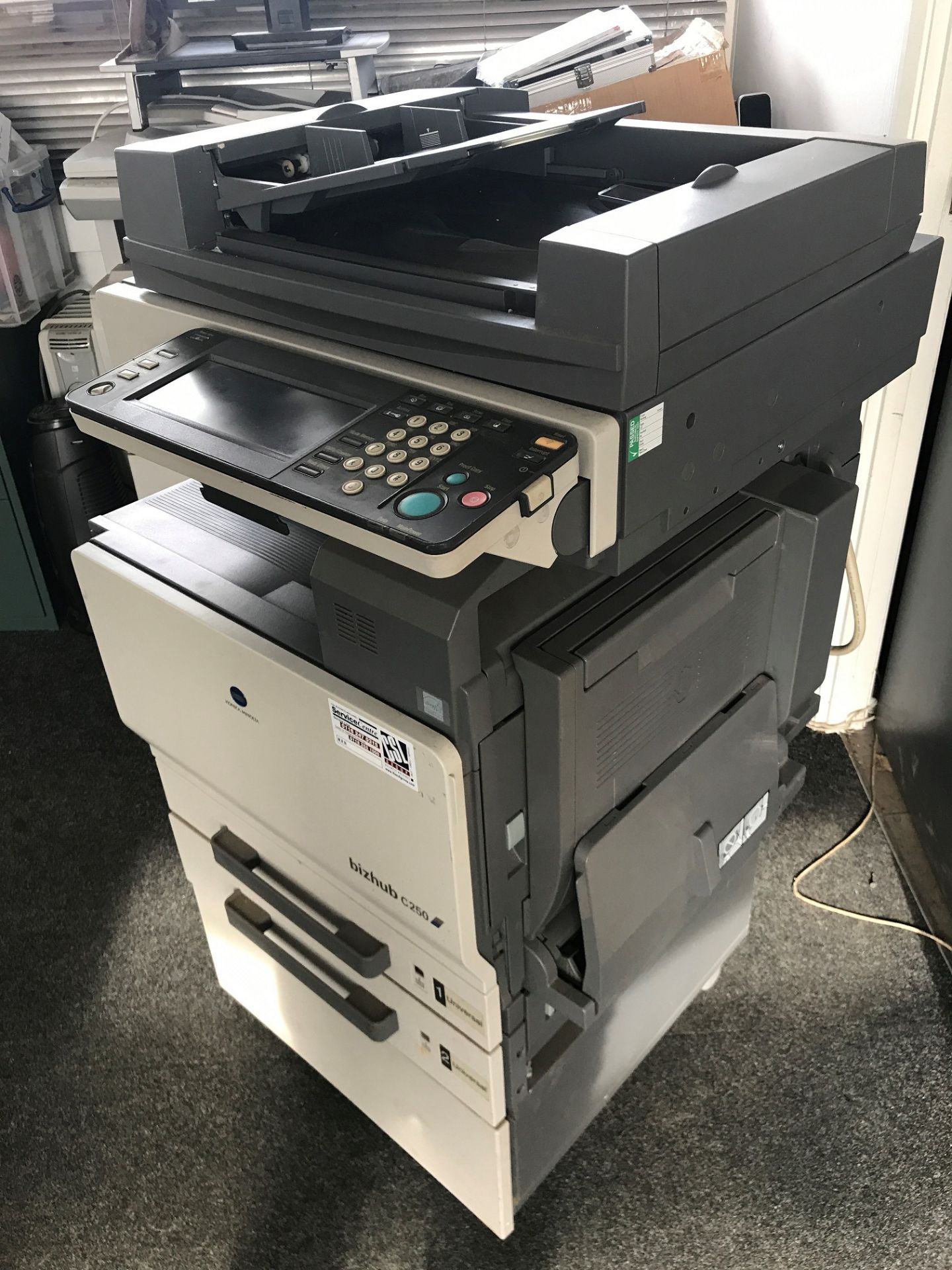 KONICA MINOLTA BIZHUB C250 ALL IN ONE PRINTER, NEEDS NEW IMAGING UNIT - Image 2 of 5