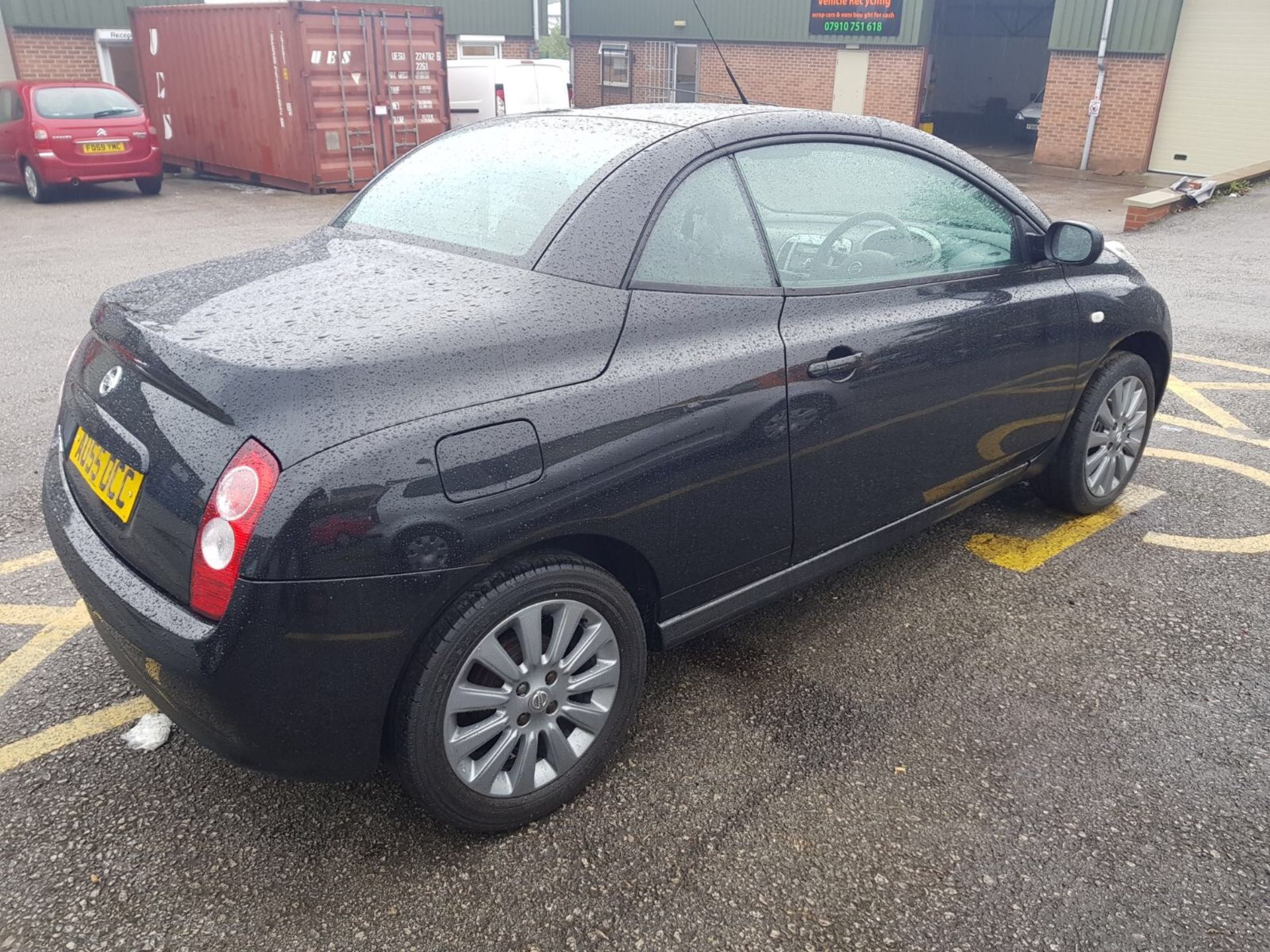 2005/55 REG NISSAN MICRA ESSENZA C+C CONVERTIBLE, SHOWING 3 FORMER KEEPERS *NO VAT*