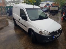 2008/57 REG VAUXHALL COMBO 1700 CDTI, SHOWING 5 FORMER KEEPERS *NO VAT*