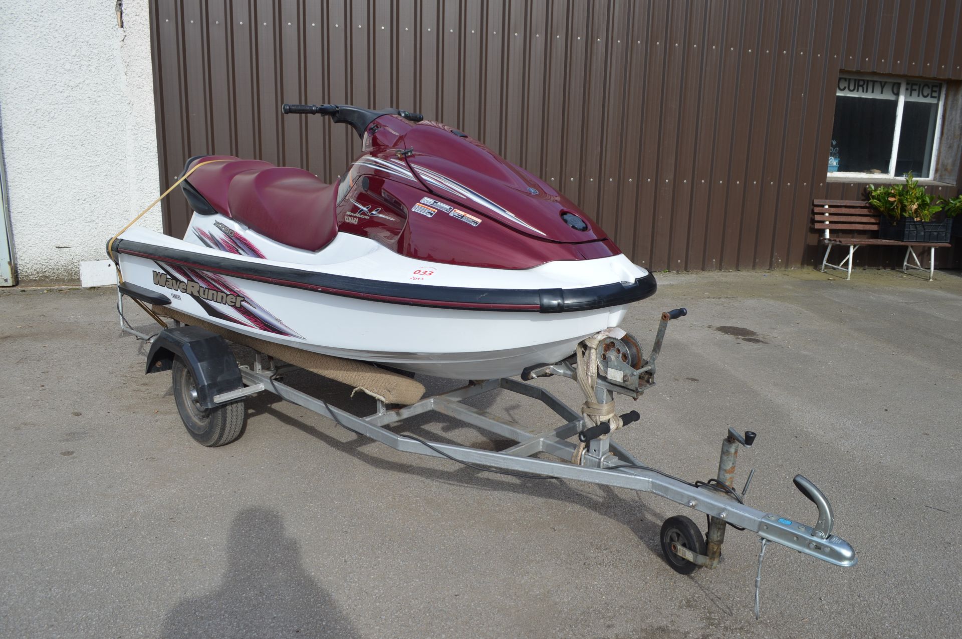 2000 YAMAHA WAVERUNNER XL700 JET-SKI WITH SINGLE AXLE LAUNCH TRAILER *NO VAT*