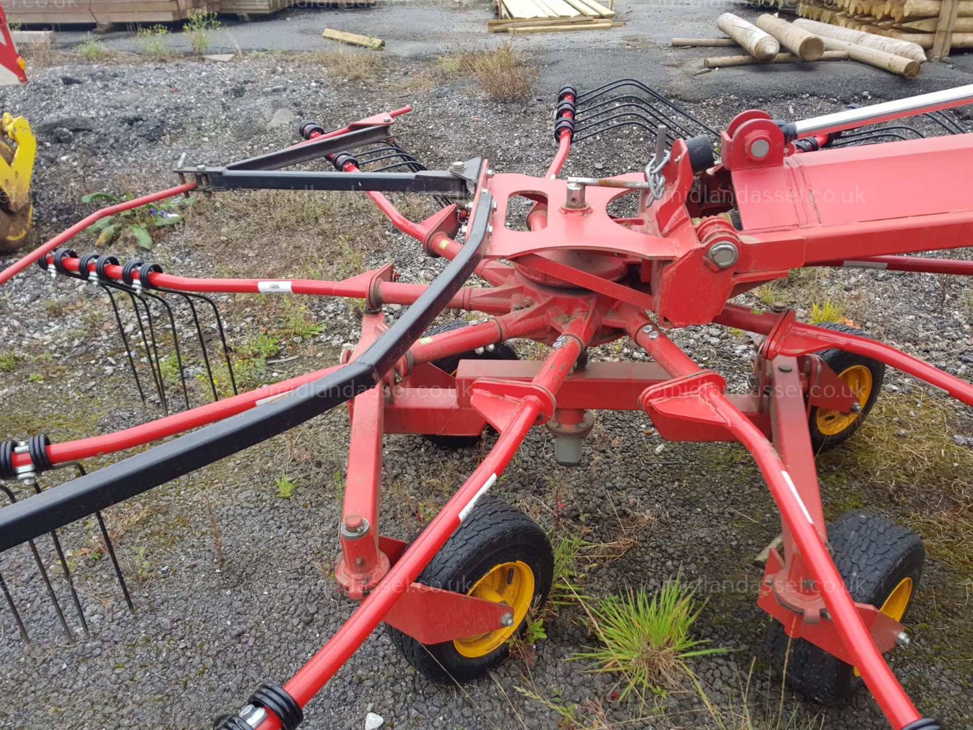 FRANSGARD BF6300 TWIN ROTOR MOUNTED RAKE - Image 2 of 9