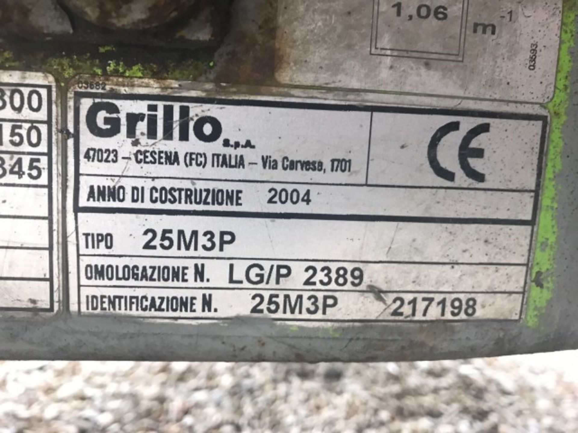 2004 GRILLO 25M3P FULL CAB 3 WAY TIPPER *PLUS VAT* - Image 5 of 7