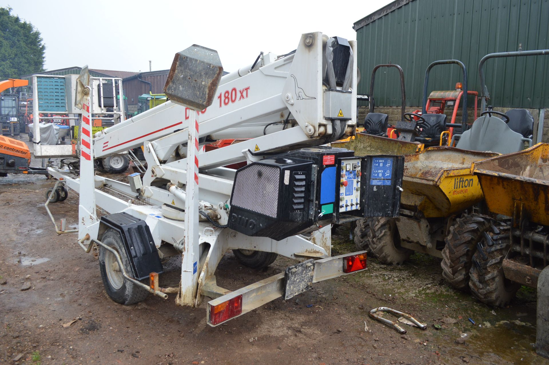 2002 SINGLE AXLE TOWABLE DINO 180XT LIFT 2050KG *PLUS VAT*