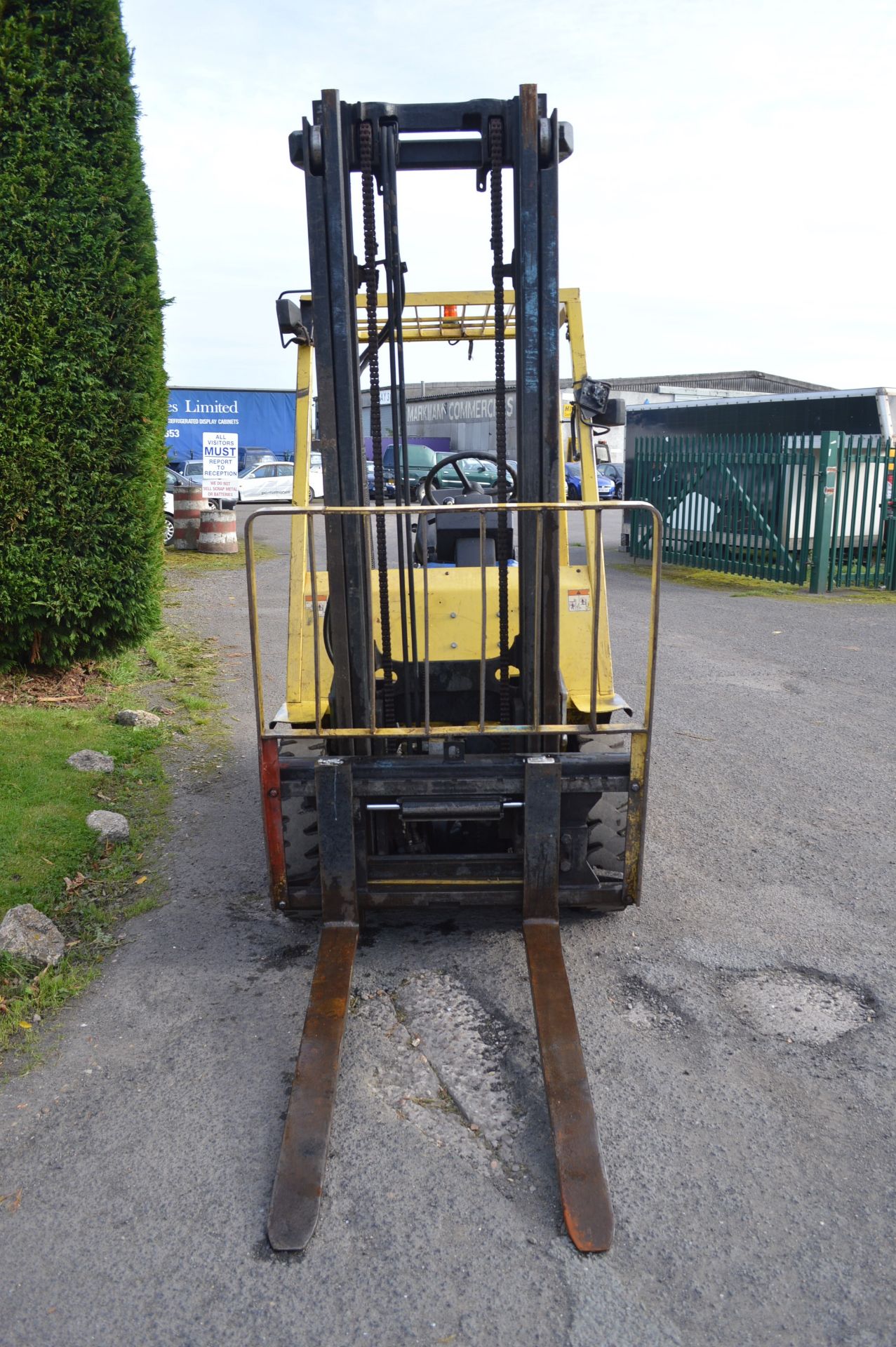 1999 HYSTER H2.50XM TWIN MAST DIESEL FORKLIFT WITH SIDE SHIFT *PLUS VAT* - Image 2 of 15