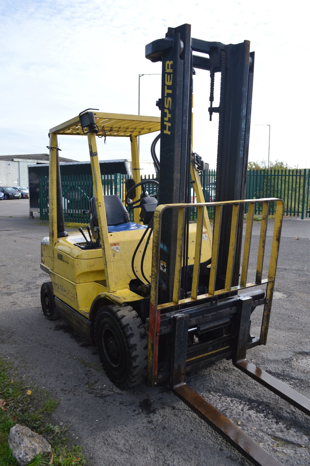 1999 HYSTER H2.50XM TWIN MAST DIESEL FORKLIFT WITH SIDE SHIFT *PLUS VAT*
