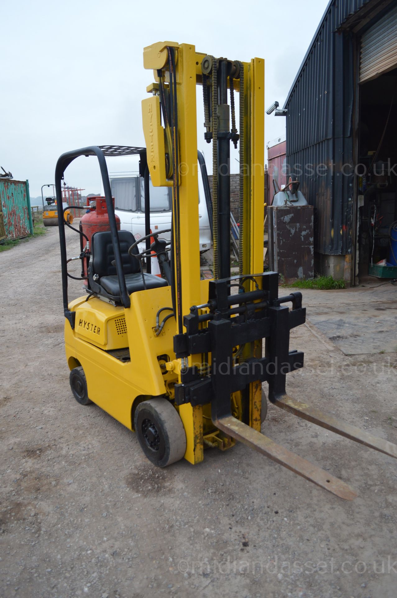 HYSTER LPG MONOTROL FORK TRUCK