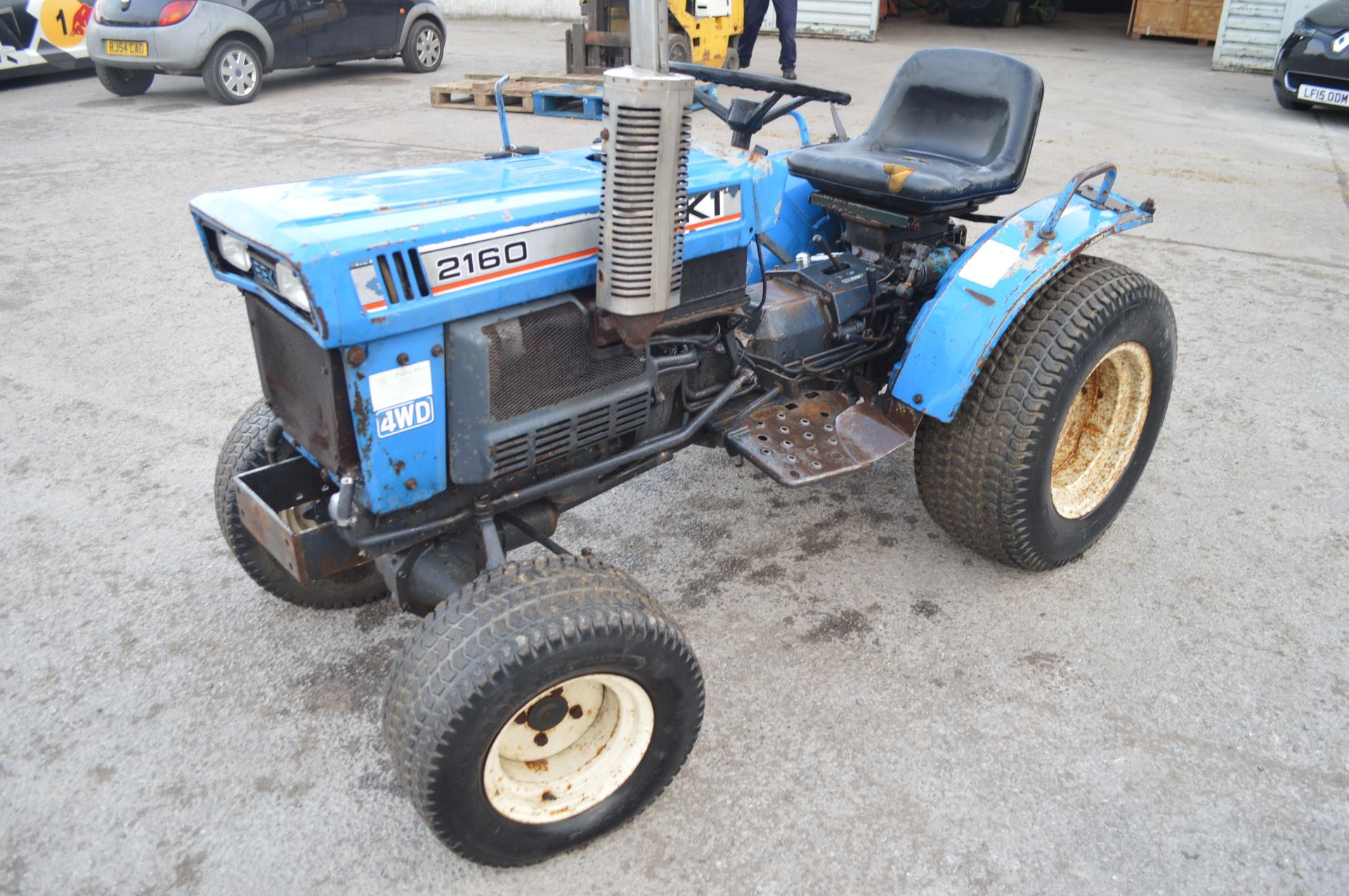 ISEKI 2160 TRACTOR, 4WD, PTO, TOW BAR AND MITSUBISHI 3 CYLINDER ENGINE *PLUS VAT*