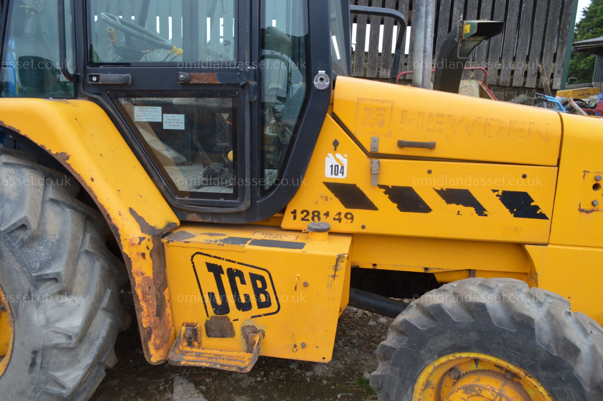 2003 JCB 926 2.6 TONNE 4WD FORK TRUCK - Image 2 of 11