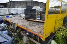 20 FOOT DAF LORRY REAR BED, £20 NO RESERVE!