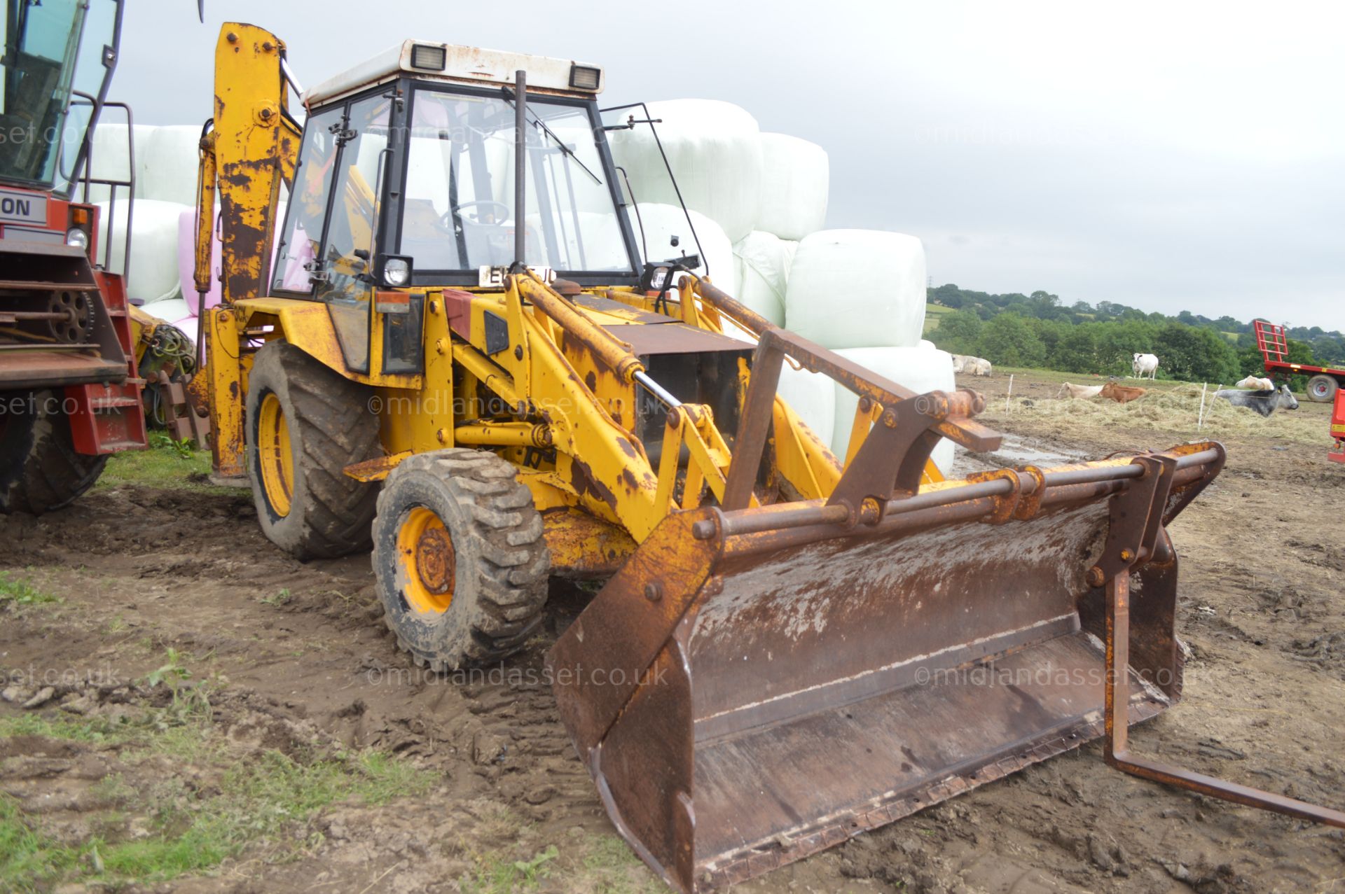 1987 JCB 3CX BACK HOE LOADER