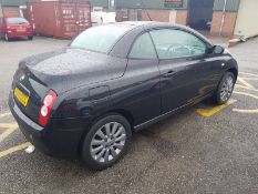 2005/55 REG NISSAN MICRA ESSENZA C+C CONVERTIBLE, SHOWING 3 FORMER KEEPERS *NO VAT*