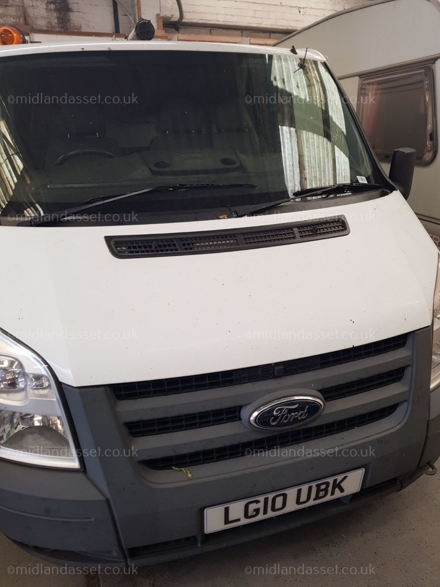 2010/10 REG FORD TRANSIT 85 T300S FWD PANEL VAN ONE OWNER EX BT - Image 3 of 8