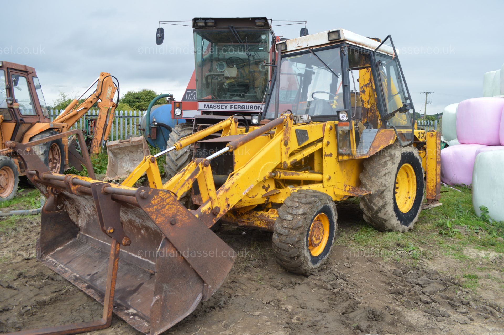 1987 JCB 3CX BACK HOE LOADER - Image 2 of 10