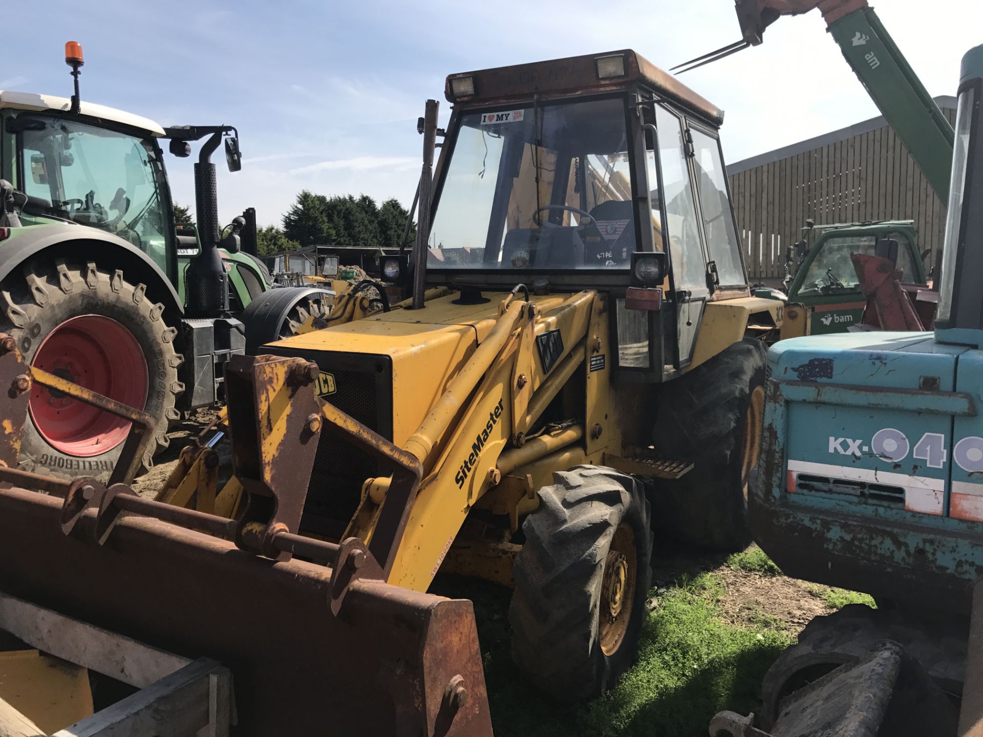 1989/F REG JCB SITEMASTER 3CX, SHOWING 1 FORMER KEEPER *PLUS VAT* - Image 3 of 7