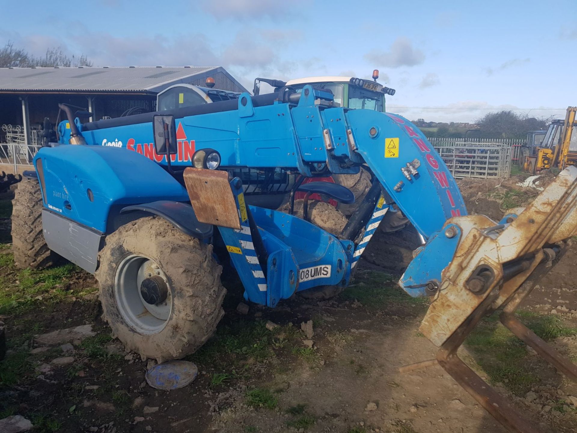 2008 BLUE GENIE GTH-4017 SX TELE-HANDLER 17M BOOM *PLUS VAT* - Image 2 of 9